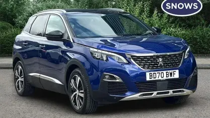 Used Peugeot 3008 GT-line 300 HP (220 kW) 2020 Blue SUV