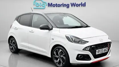 Used Hyundai i10 N Line 101 HP (74 kW) 2023 White Hatchback