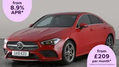 Red Used 2019 Mercedes CLA220 AMG line Sedan | £17,740 (Super price)