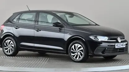 Used VW Polo Life 95 HP (69 kW) 2023 Black Hatchback
