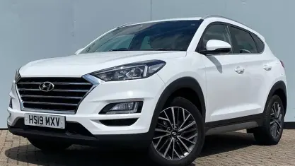 Used Hyundai Tucson Premium 132 HP (97 kW) 2019 White SUV