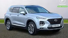 Silver Used 2019 Hyundai Santa Fe Premium SE SUV | £23,399 (Fair price)