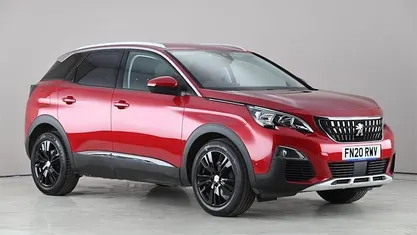Used Peugeot 3008 Allure 131 HP (96 kW) 2020 Red SUV