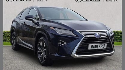 Usado Lexus RX450h Luxury Line 313 CV (230 kW) 2018 Azul SUV