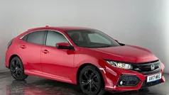 Red Used 2017 Honda Civic SR Hatchback | £10,100 (Fair price)