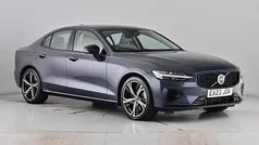 Denim blue Used 2023 Volvo S60 Ultimate Sedan | £34,995 (Fair price)