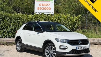 Begagnad VW T-Roc Design 116 HK (85 kW) 2019 Vit SUV