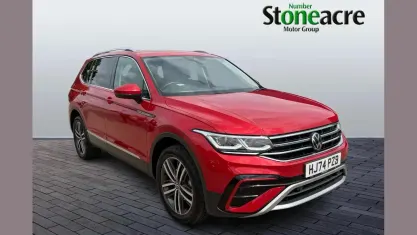 Used VW Tiguan Allspace Elegance 150 HP (110 kW) 2024 Red SUV