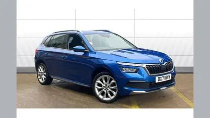 Used Skoda Kamiq SE L 150 HP (110 kW) 2021 Blue SUV