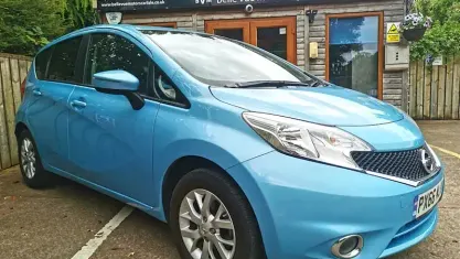 Used Nissan Note Acenta Premium 80 HP (58 kW) 2016 Blue Hatchback
