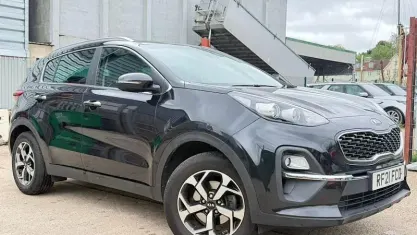 Used Kia Sportage 177 HP (130 kW) 2021 Black SUV