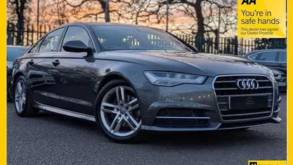 Used Audi A6 S-Line 190 HP (139 kW) 2018 Grey Sedan