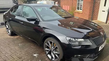 Used Skoda Superb SportLine 280 HP (205 kW) 2017 Black Hatchback