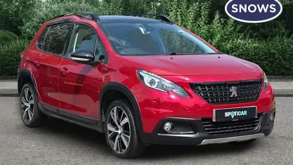 Used Peugeot 2008 GT-line 131 HP (96 kW) 2019 Red SUV