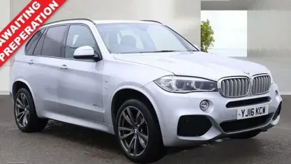Used BMW X5 M Sport 313 HP (230 kW) 2016 Silver SUV