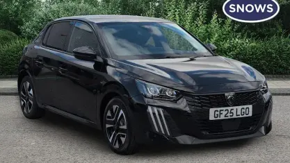 Used Peugeot 208 Allure 101 HP (74 kW) 2025 Black Hatchback