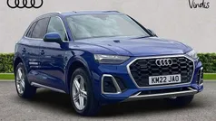 Blue Used 2022 Audi Q5 S-Line SUV | £30,718 (Fair price)