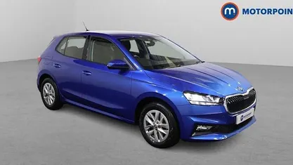 Blue Used 2024 Skoda Fabia Comfort Hatchback | £14,599 (Fair price)