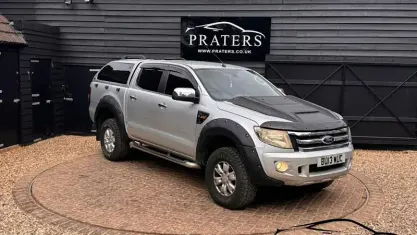 Used Ford Ranger XLT 150 HP (110 kW) 2013 Silver Pickup