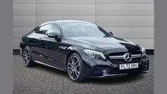 Black Used 2022 Mercedes C43 AMG Premium Plus Coupe | £40,550 (Fair price)
