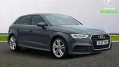 Grey Used 2020 Audi A3 Sportback S-Line Hatchback | £17,599 (Fair price)