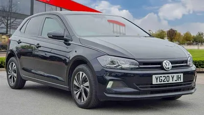 Used VW Polo SE 95 HP (69 kW) 2020 Black Hatchback