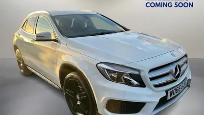 White Used 2016 Mercedes GLA200 AMG line SUV | £12,050 (Fair price)