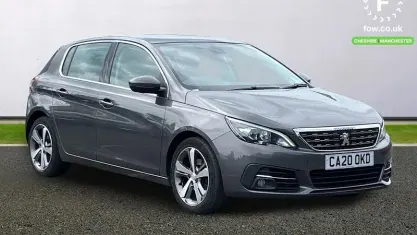 Begagnad Peugeot 308 Allure 131 HK (96 kW) 2020 Grå Halvkombi