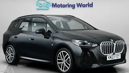 Used BMW 225 Active Tourer M Sport 245 HP (180 kW) 2023 Black MPV