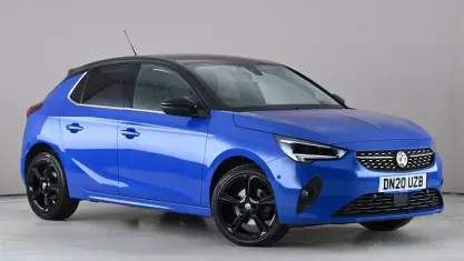 Used Vauxhall Corsa Elite 101 HP (74 kW) 2020 Blue Hatchback