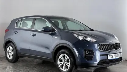 Used Kia Sportage 132 HP (97 kW) 2017 Blue SUV