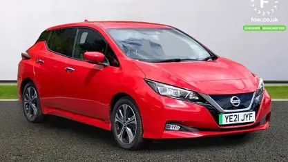 Usado Nissan Leaf Tekna 110 kW (150 HP) 2021 Vermelho Citadino
