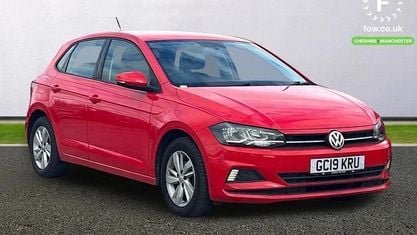 Używany VW Polo SE 95 KM (69 kW) 2019 Czerwony Hatchback