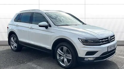 Used VW Tiguan SEL 180 HP (132 kW) 2017 White SUV