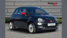 Black Used 2022 Fiat 500 Red Hatchback | £9,995 (Fair price)