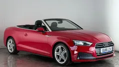 Red Used 2018 Audi A5 Cabriolet S-Line Cabriolet | £17,850 (Fair price)