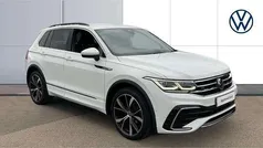 White Used 2022 VW Tiguan R-line SUV | £28,449 (Fair price)