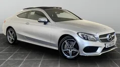 Silver Used 2018 Mercedes C250 AMG line Coupe | £19,995 (Fair price)