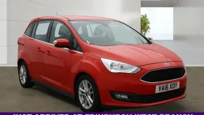 Used Ford Grand C-Max Zetec 120 HP (88 kW) 2016 Red MPV
