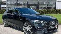 Black Used 2023 Mercedes C43 AMG Premium Plus Estate | £48,304 (Fair price)