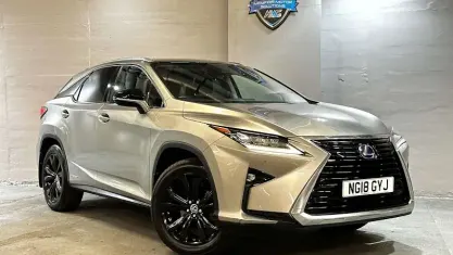 Used Lexus RX450h Sport Line 313 HP (230 kW) 2018 Silver SUV
