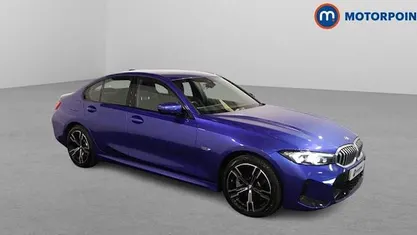 Used BMW 330e M Sport 292 HP (214 kW) 2023 Blue Sedan
