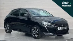 Black Used 2021 Peugeot 208 Allure Hatchback | £11,665 (Fair price)