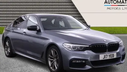 Used BMW 520 M Sport 190 HP (139 kW) 2018 Blue Sedan