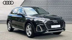 Black Used 2021 Audi Q5 S-Line SUV | £31,354 (Fair price)