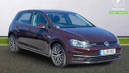Used VW Golf VII SE 131 HP (96 kW) 2018 Black Hatchback