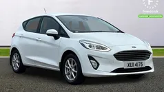 White Used 2019 Ford Fiesta Zetec Hatchback | £9,799 (Fair price)