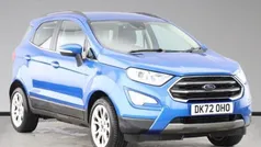 Blue Used 2022 Ford Ecosport Titanium SUV | £8,495 (Fair price)