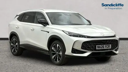 New MG HS Trophy 224 HP (164 kW) 2025 Solid  white pearl SUV