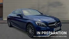 Blue Used 2016 Mercedes C200 AMG Line Premium Coupe | £15,783 (Fair price)